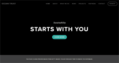 Desktop Screenshot of oceantrust.org